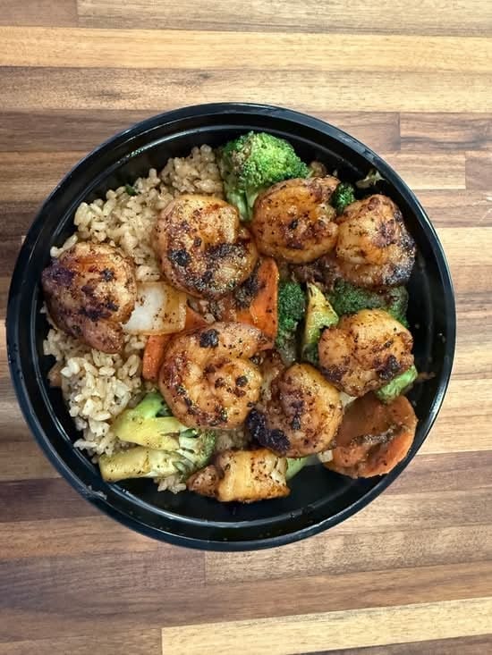 Shrimp and Steak Fire Bowl.